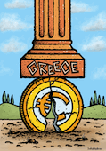 Греция повязла в долгах 
